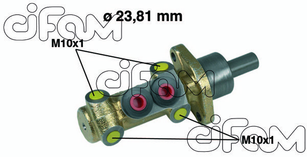 CIFAM Galvenais bremžu cilindrs 202-398