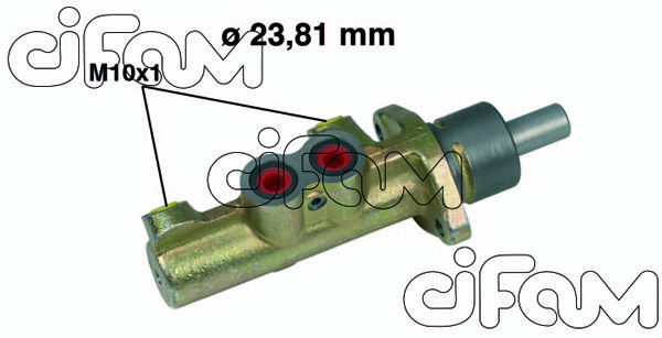 CIFAM Galvenais bremžu cilindrs 202-411
