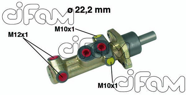 CIFAM Galvenais bremžu cilindrs 202-417