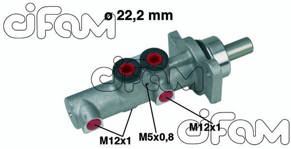 CIFAM Galvenais bremžu cilindrs 202-437