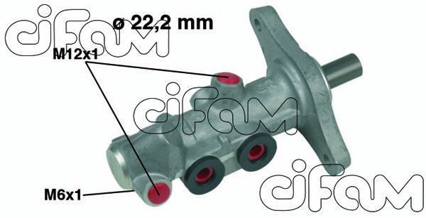 CIFAM Главный тормозной цилиндр 202-459