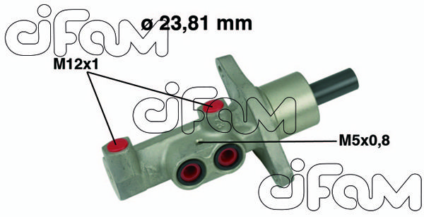 CIFAM Galvenais bremžu cilindrs 202-475