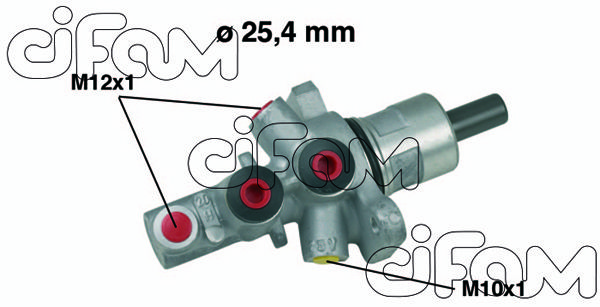 CIFAM Galvenais bremžu cilindrs 202-517