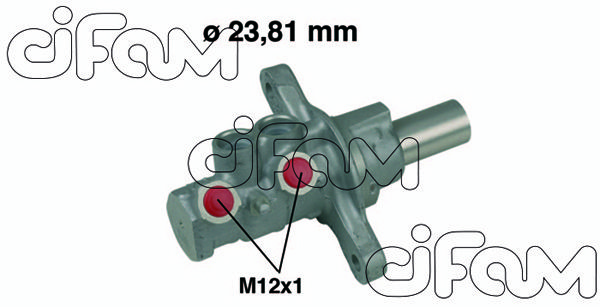 CIFAM Galvenais bremžu cilindrs 202-522