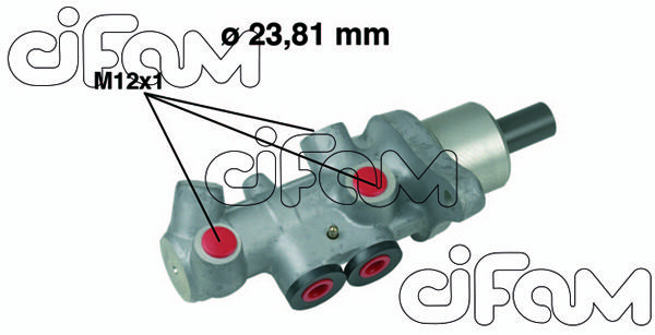 CIFAM Galvenais bremžu cilindrs 202-536