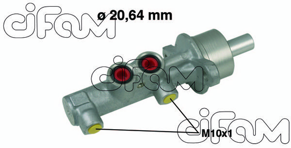 CIFAM Galvenais bremžu cilindrs 202-538