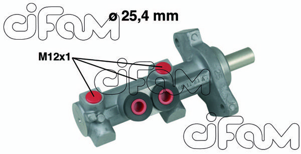 CIFAM Galvenais bremžu cilindrs 202-618