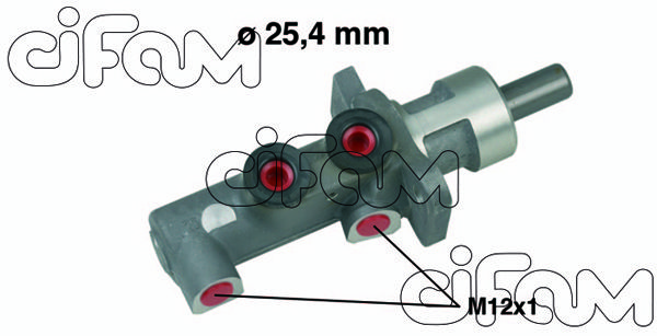 CIFAM Galvenais bremžu cilindrs 202-643