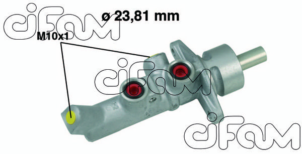 CIFAM Galvenais bremžu cilindrs 202-647