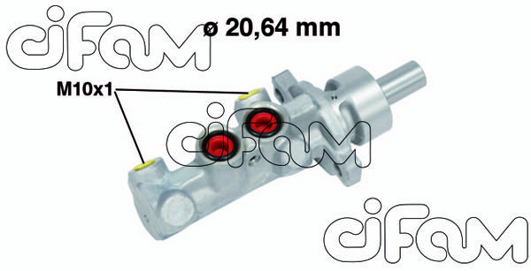 CIFAM Главный тормозной цилиндр 202-709