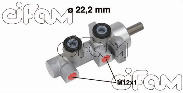 CIFAM Главный тормозной цилиндр 202-723