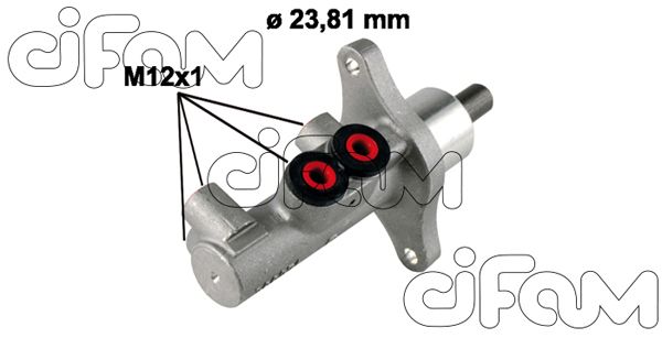 CIFAM Главный тормозной цилиндр 202-775