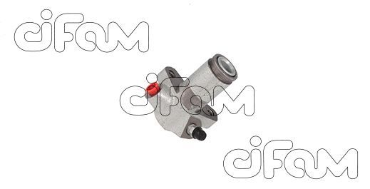 CIFAM Darba cilindrs, Sajūgs 404-095