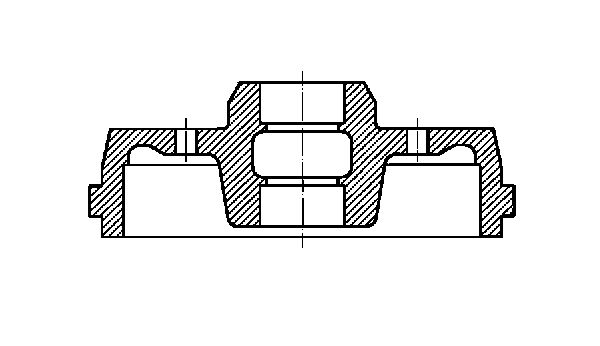 CIFAM Bremžu trumulis 700-202K