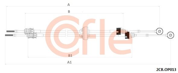 COFLE Trose, Mehāniskā pārnesumkārba 2CB.OP013