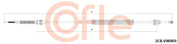 COFLE Trose, Mehāniskā pārnesumkārba 2CB.VK003