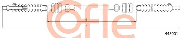 COFLE Тросик газа 92.443001