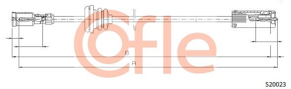 COFLE Spidometra trose 92.S20023