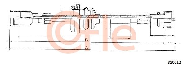 COFLE Spidometra trose S20012