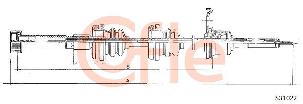 COFLE Spidometra trose S31022