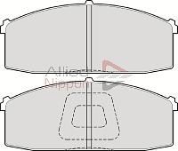 COMLINE Комплект тормозных колодок, дисковый тормоз ADB0409