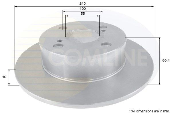 COMLINE Тормозной диск ADC01131