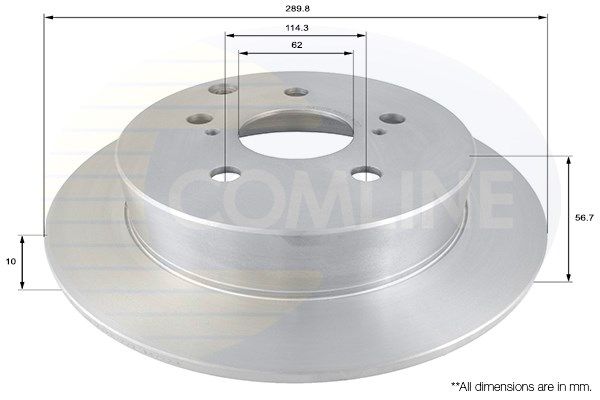 COMLINE Bremžu diski ADC01135