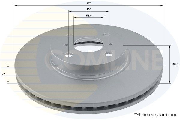 COMLINE Bremžu diski ADC01142V