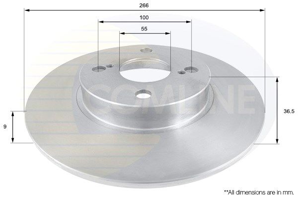 COMLINE Тормозной диск ADC0155