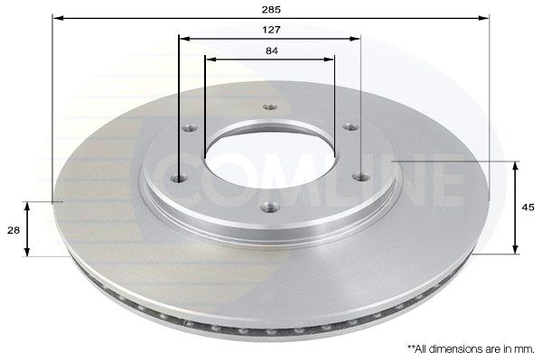 COMLINE Bremžu diski ADC0176V