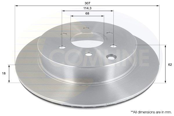COMLINE Тормозной диск ADC0282V