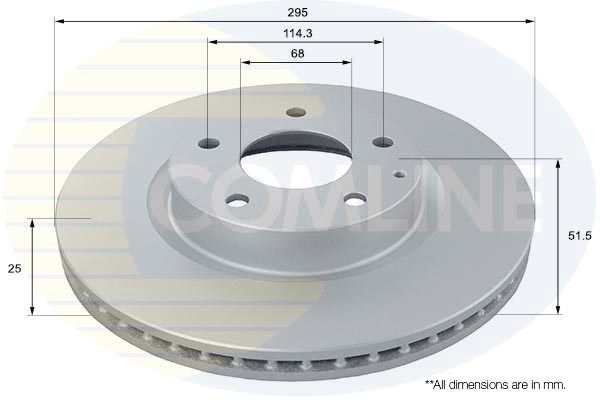 COMLINE Bremžu diski ADC0476V