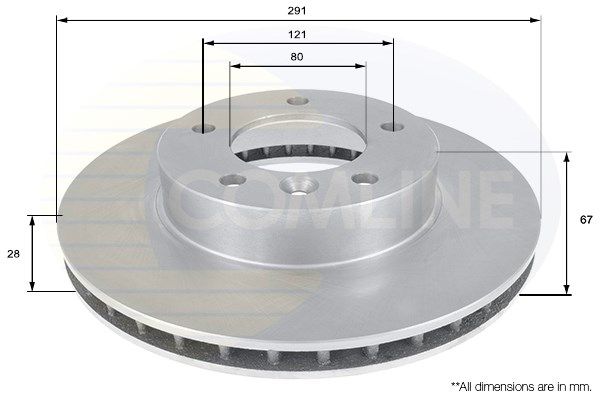 COMLINE Bremžu diski ADC1222V