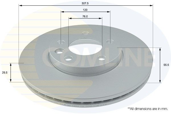 COMLINE Тормозной диск ADC1451V