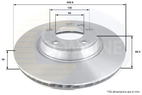 COMLINE Bremžu diski ADC1459V