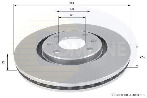 COMLINE Bremžu diski ADC1520V