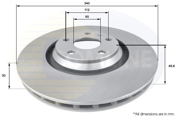 COMLINE Bremžu diski ADC2605V