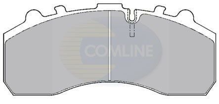 COMLINE Комплект тормозных колодок, дисковый тормоз CBP9042M