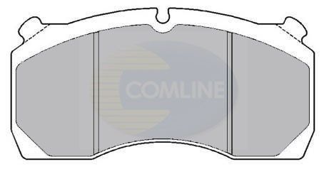 COMLINE Комплект тормозных колодок, дисковый тормоз CBP9056