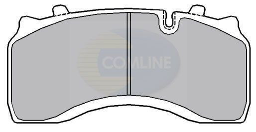 COMLINE Комплект тормозных колодок, дисковый тормоз CBP9060