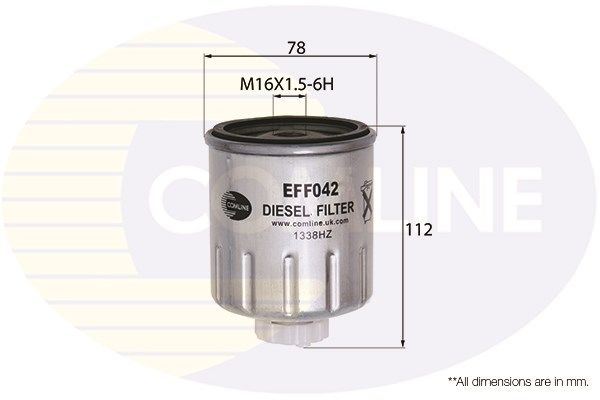 COMLINE Degvielas filtrs EFF042