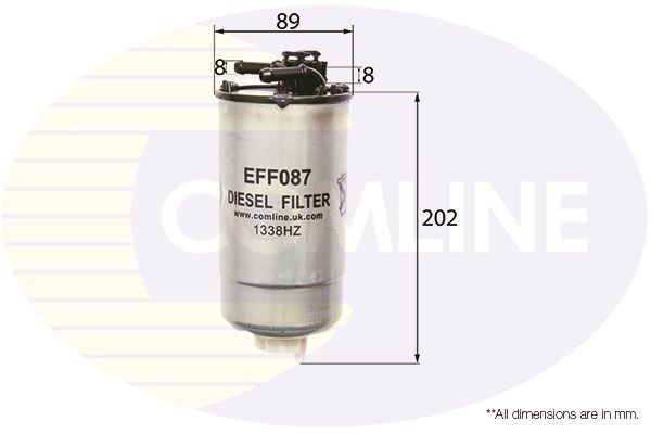 COMLINE Degvielas filtrs EFF087