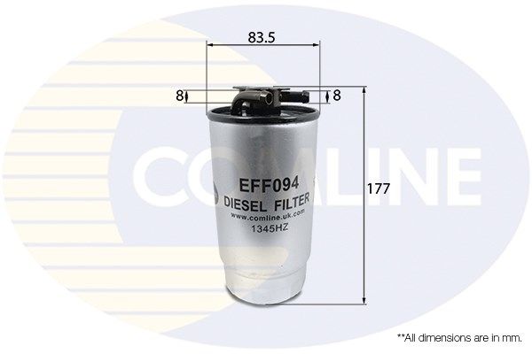 COMLINE Топливный фильтр EFF094