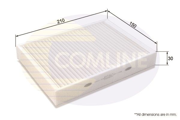 COMLINE Filtrs, Salona telpas gaiss EKF414