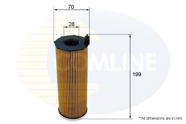 COMLINE Eļļas filtrs EOF284