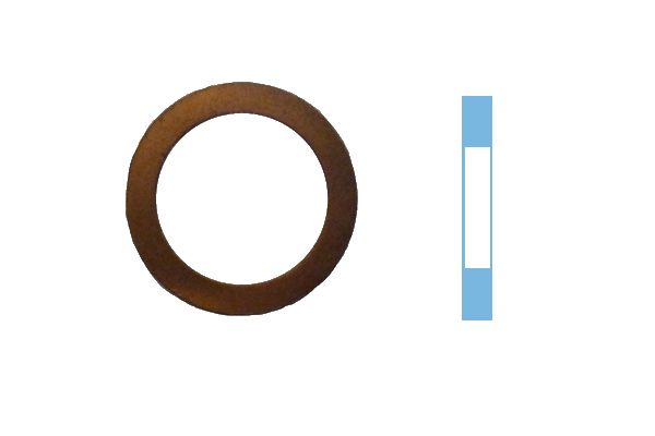 CORTECO Уплотнительное кольцо, резьбовая пробка маслосливн 005590S