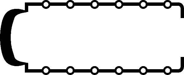 CORTECO Прокладка, масляный поддон 023986P