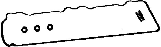 CORTECO Прокладка, крышка головки цилиндра 440216P