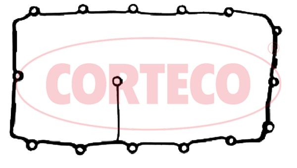 CORTECO Прокладка, крышка головки цилиндра 440451P