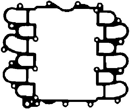 CORTECO Blīve, Ieplūdes kolektors 450551P